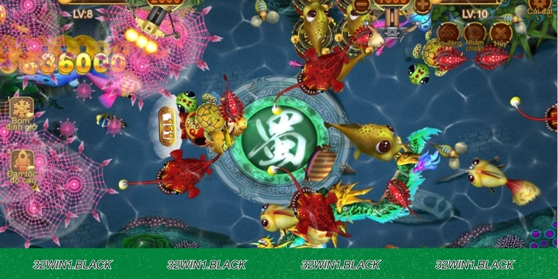 Săn boss theo lượt dễ dàng trong tựa game bắn cá